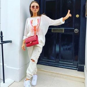 Wildfox distressed sweater